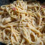 bowl of chicken spaghetti