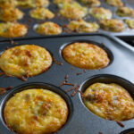breakfast bites in baking muffin pan