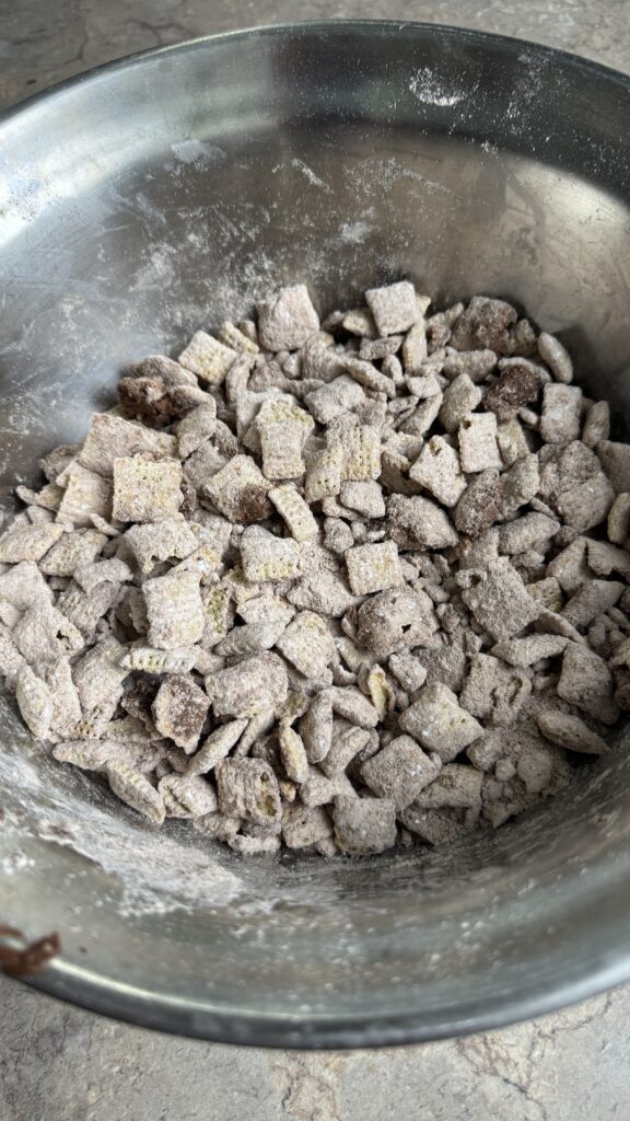 bowl of puppy chow
