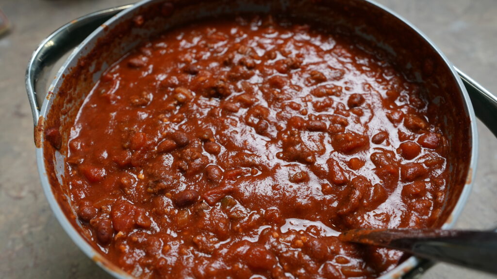 bowl of chili
