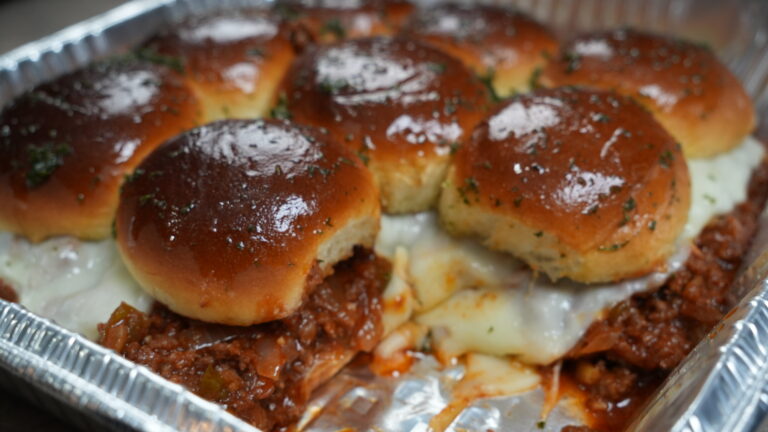 sloppy Joe sliders