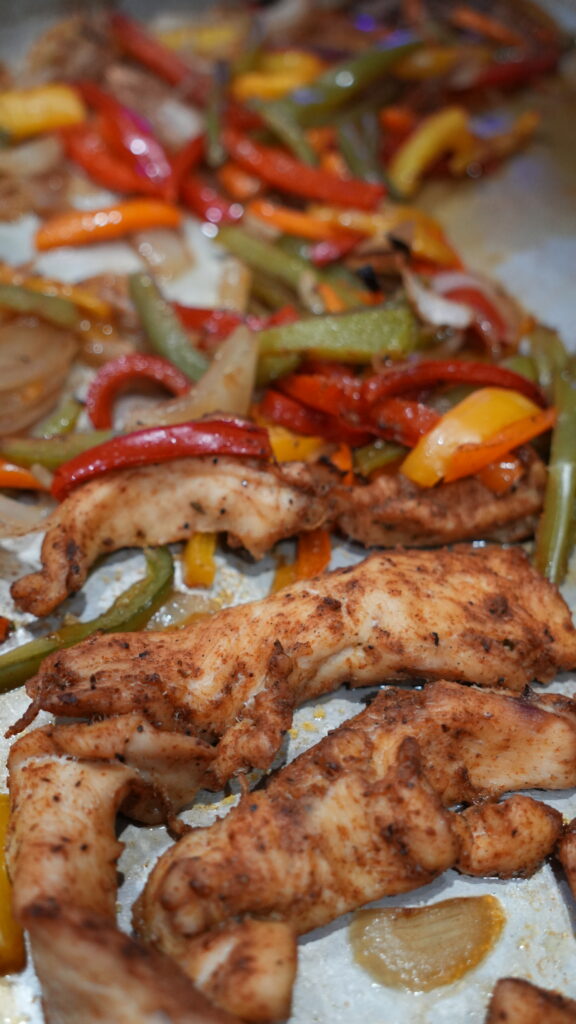 Sheet Pan Fajita Chicken
