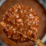 ladle of chili