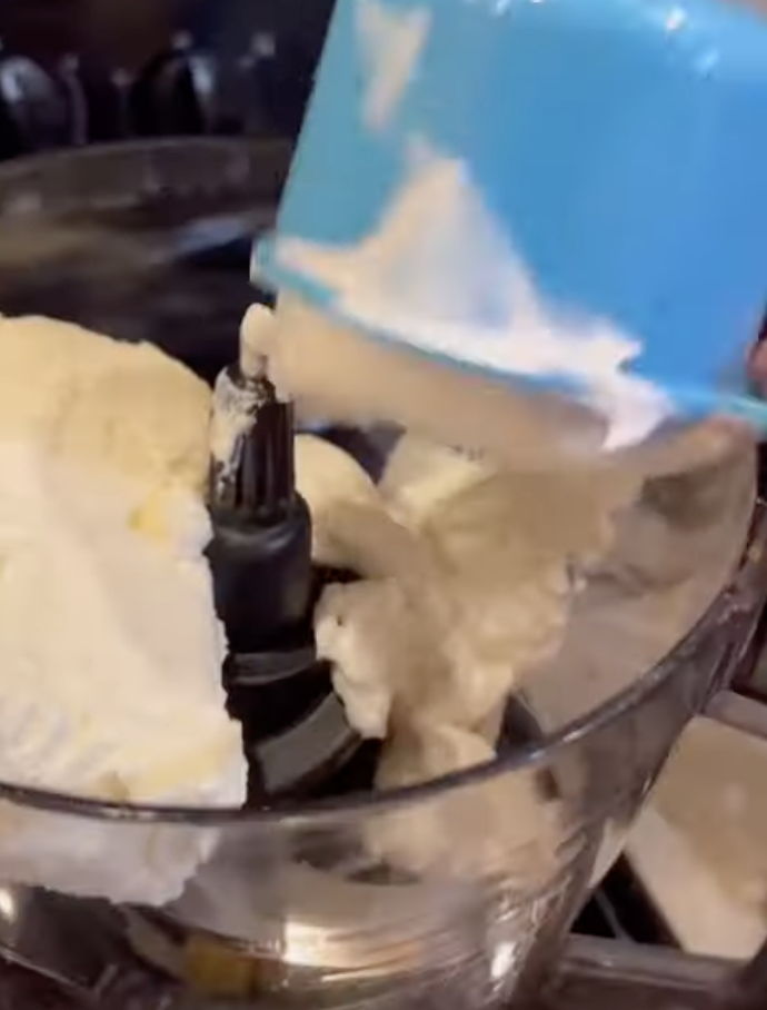 ingredients in blender