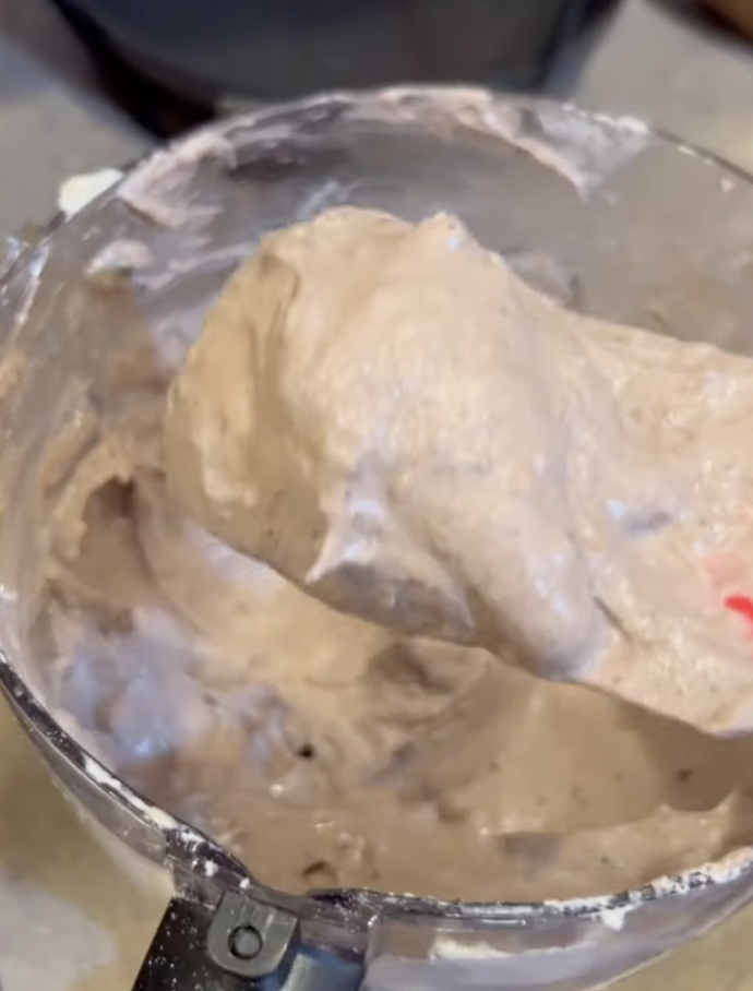 mixing ingredients