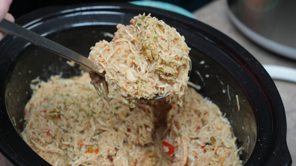 smothered chicken in crockpot