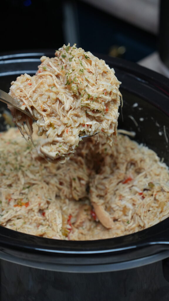 smothered chicken in crockpot