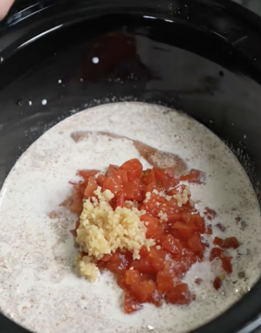 ingredients in crockpot