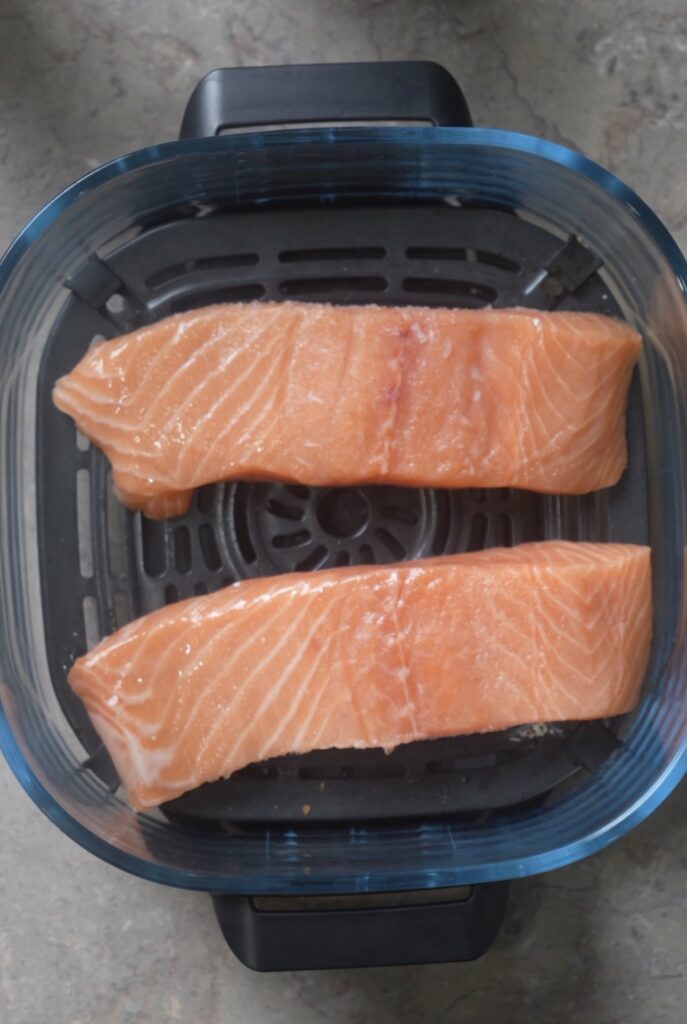 salmon in an air fryer