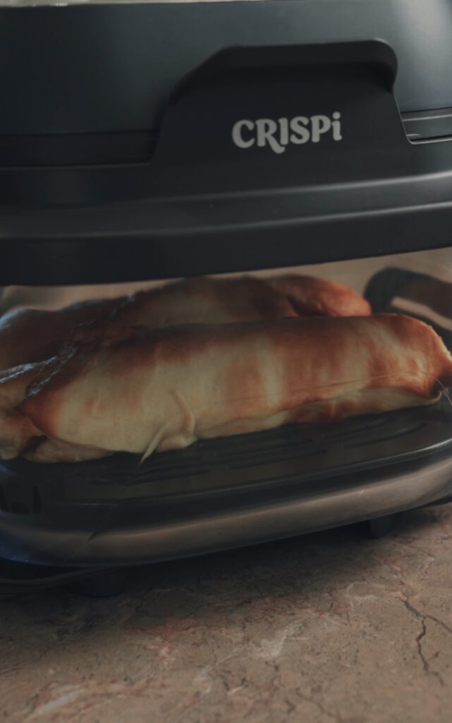 cheesy pizza stuffers in fryer