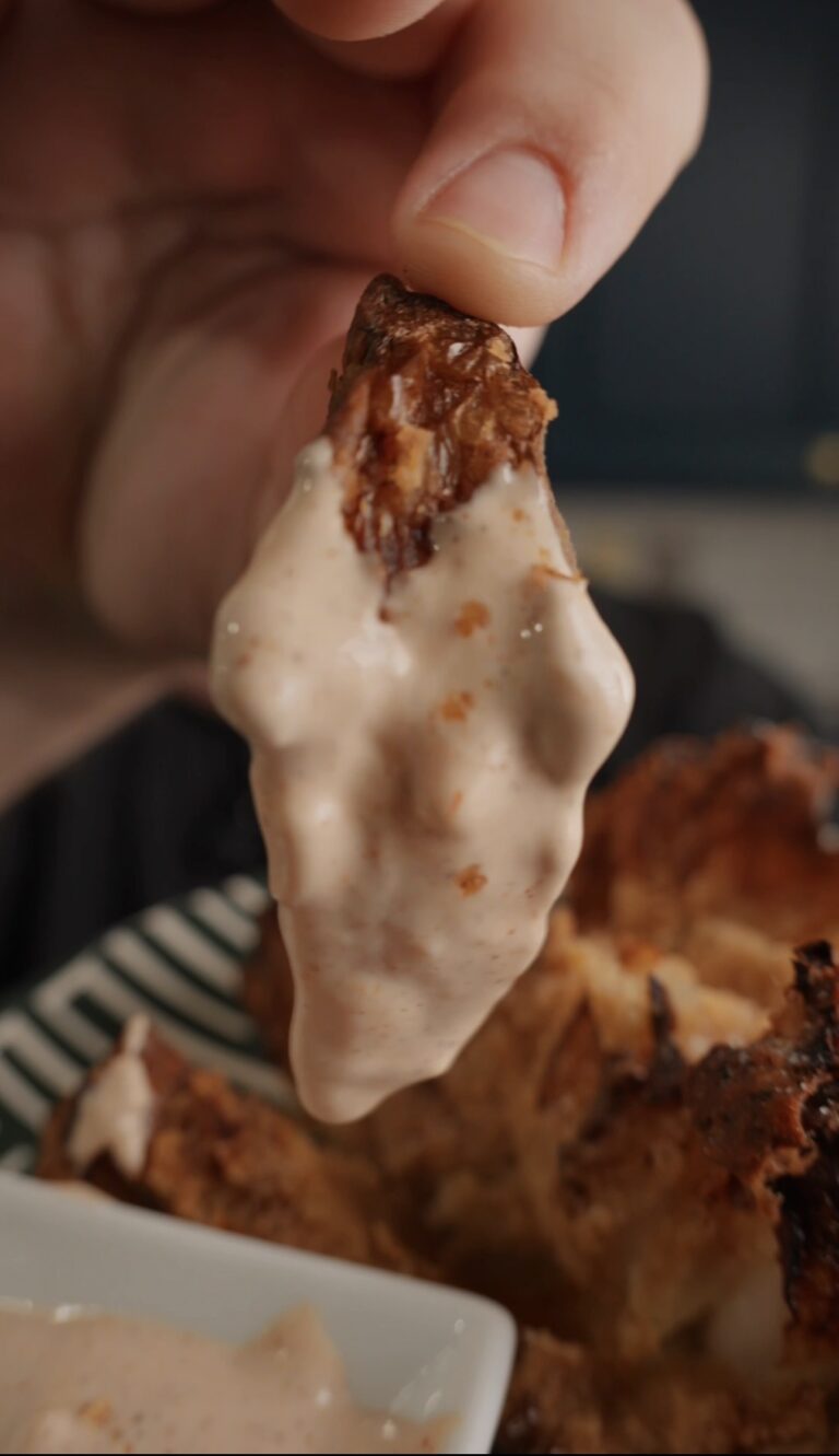 blooming onion with dip