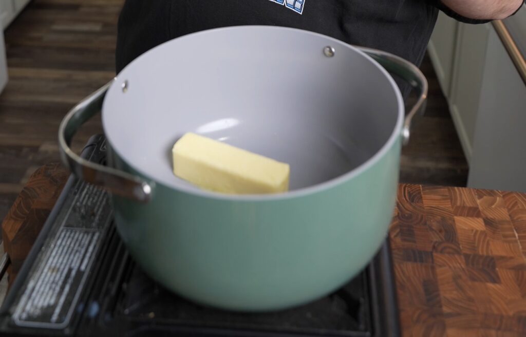 butter in pot