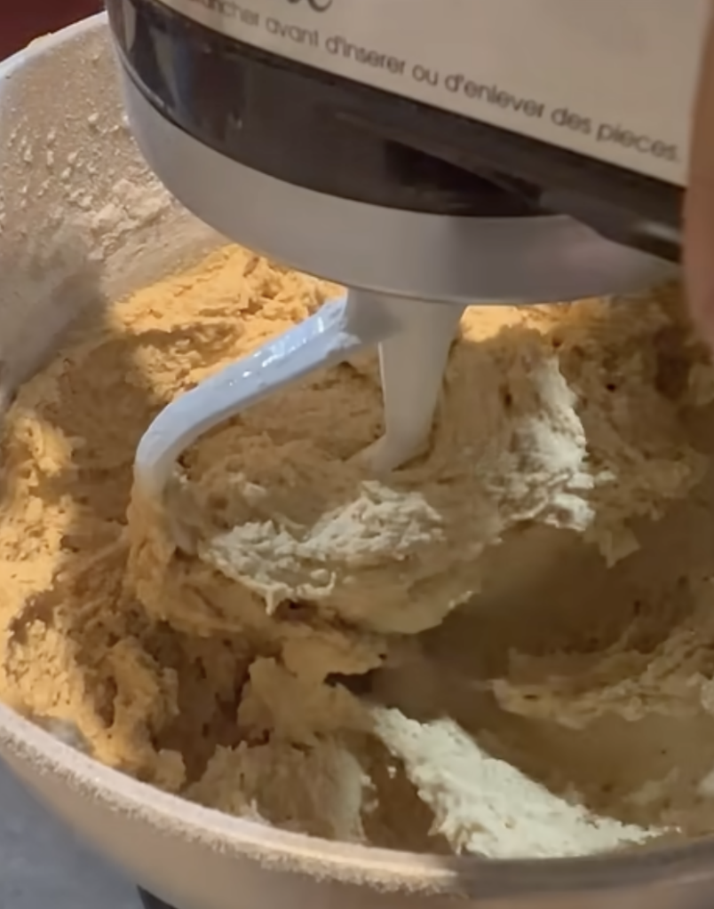 mixing ingredients