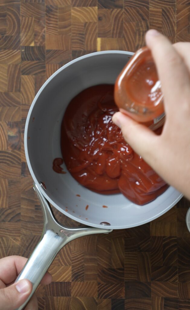 adding ingredient