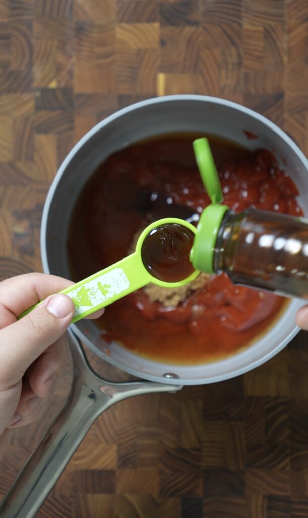 adding ingredients