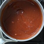 bowl of bbq sauce