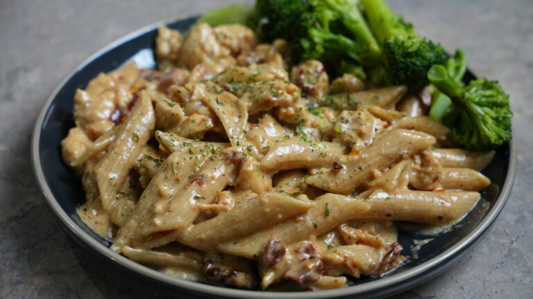 plate of marry me chicken