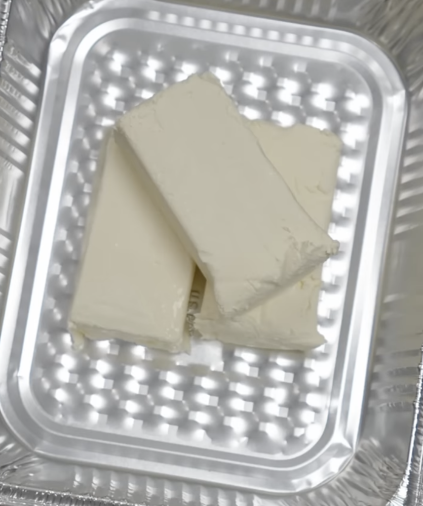 cream cheese blocks
