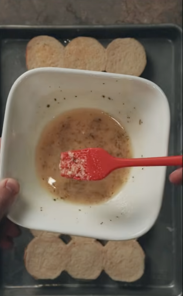 melted butter mixture