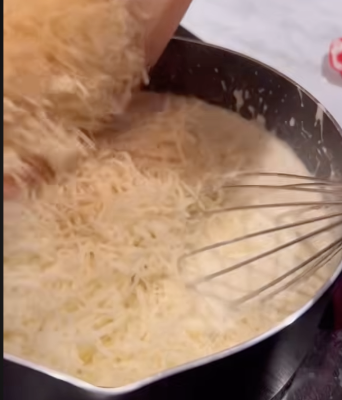 adding cheese